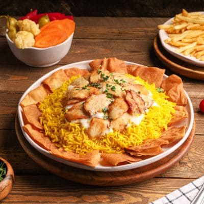 فته شاورما دجاج